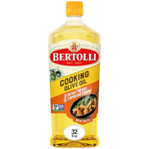 Comparison: Best Oil For Griddle Cooking 11 Bertolli Cooking Olive Oil, 32 fl oz