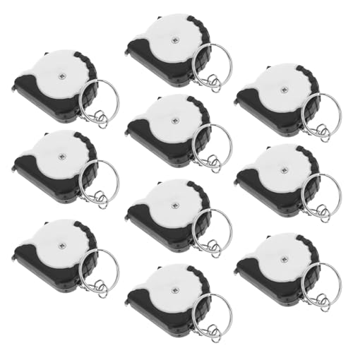 Cinta métrica retráctil Alipis 10 piezas portátil miniatura 1