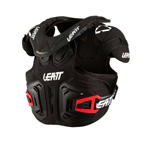 Leatt Fusion Vest 2.0 Youth Boys Motox Motorcycle Body Armor - Black/Large/X-Large #TOP2