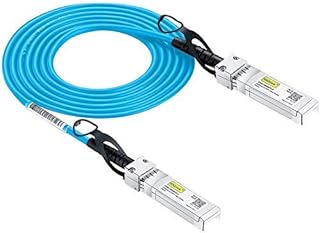 [Blue Colour] 10G SFP+ DAC Cable 1-Meter(3.3ft), Twinax SFP+ Cable Compatible for Cisco SFP-H10GB-CU1M, Ubiquiti UniFi, D-Link, TP-Link, Netgear, D-Link, Zyxel, Mikrotik and More