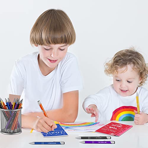 Lot de 24 mini carnets de notes et stylos à bille avec citations amusantes pour adultes - 5