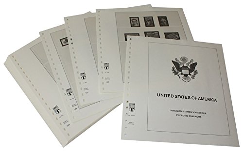 USA Timbres Album Pré-imprimé LINDNER 1995-1998 Commémoratifs Poste Aérienne Franchise