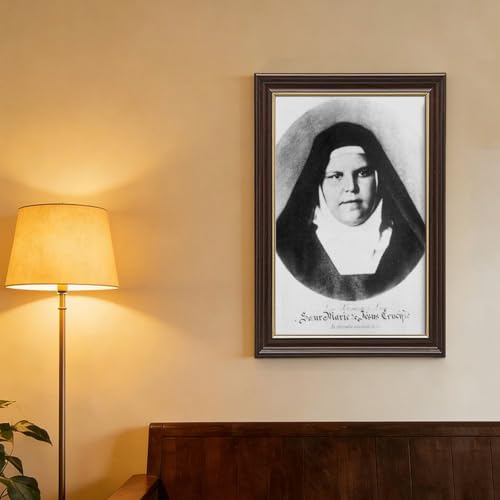 Toile Saint Mariam Baouardy impression portrait déco murale premium - 4