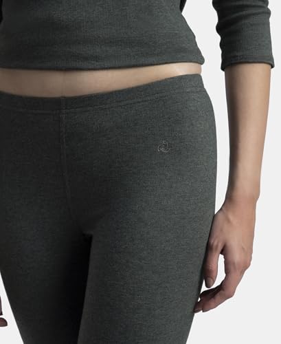 Image of Jockey 2520 Women Extra Warmth Super Combed Cotton Rich Thermal Leggings with StayWarm Technology