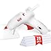 Dual Temperature Hot Glue Gun Kit, KeLDE UL Certified Mini Adjustable Melting Glue Gun with 30pcs Glue Sticks, Long Fine Tip for DIY Precision Projects, 20 Watts