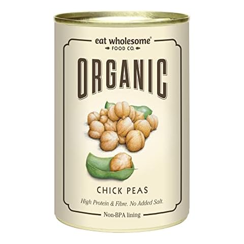 Eat Wholesome Organic Chick Peas 400g (Pack of 12) Cover