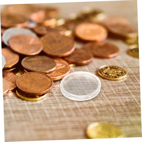 Caja transparente de almacenamiento para evitar la pérdida de monedas 6