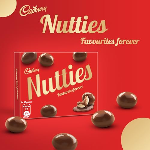 Cadbury Nutties Chocolate Pack, 30g (Pack of 10)