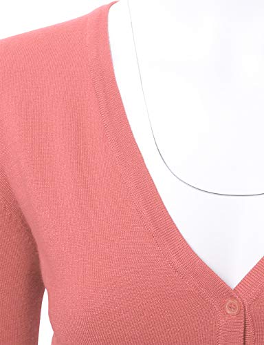 Image of Allsense Women's Long-Sleeve V-Neck Cardigan Sweater | Button Down, Lightweight Soft Knit