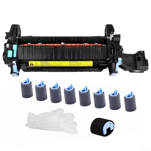 Fusor de repuesto para impresoras HP Color CP4025 CP4525 CM4540 M651 M680 con rodillos de recogida de papel y guantes