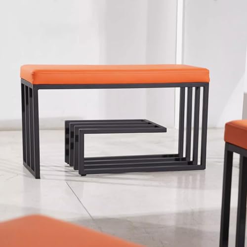 Banc de canapé rectangulaire multifonction pour salon et entrée de maison