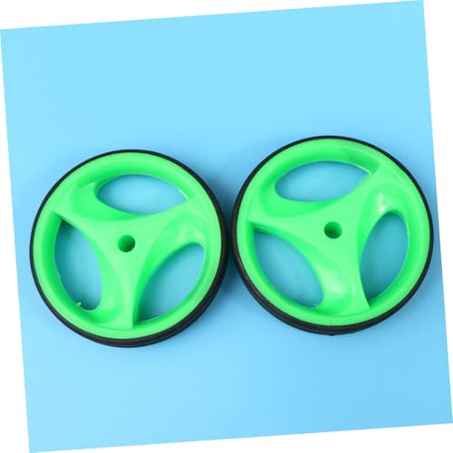 Ruedas de entrenamiento para bicicleta, ruedas auxiliares silenciosas con soporte de 12-20 pulgadas, accesorios verdes para ciclismo para niños, estabilizadores para bicicleta miniatura 4