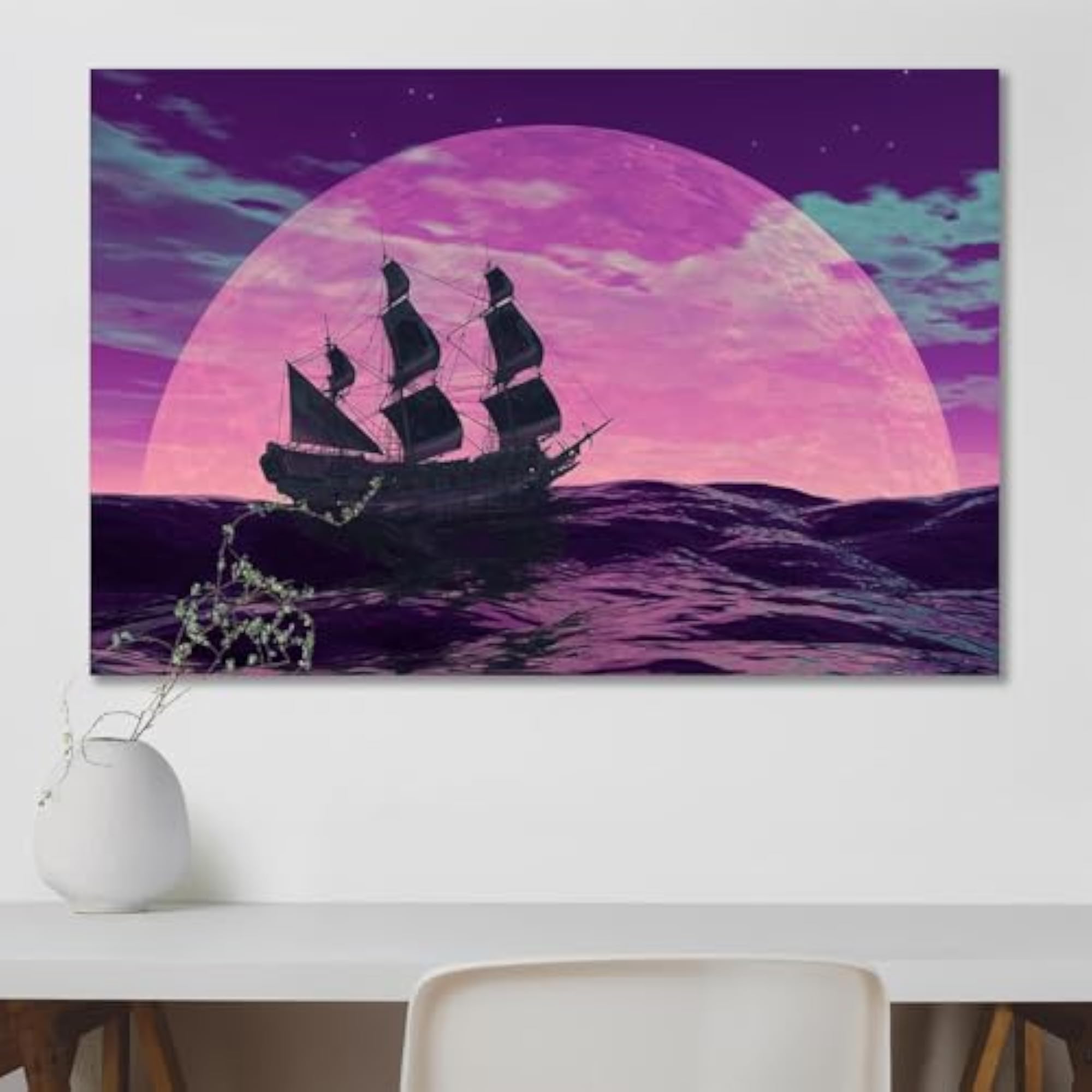 Flying Dutchman Peel & Stick Vinyl Wall Sticker