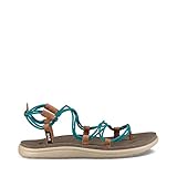  Teva Voya Infinity W\'s, Chanclas para Mujer, Turquesa (Deep Lake 305), 36 EU