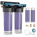 Spotless & Deionized Water System for Car Wash, Deionized Water Filter with Resin, Works for RVs, Cars, Motorcycles, Windows & Boats, No Towel Drying Required