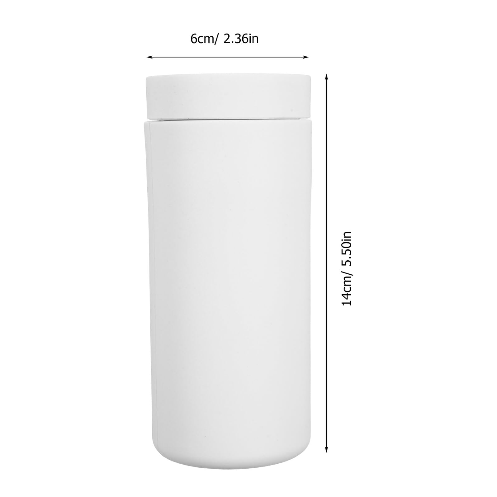 VALICLUD Dispensador de Jabón Líquido Exprimible de Silicona White Botella Recargable para Fregadero y Baño Dosificador Portátil para Lavavajillas y Loción Uso Doméstico y Viajes