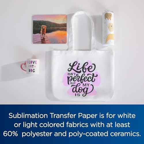 Image of Brother Sublimation Printer, Color Ink Cartridge Set and 100 Sheets Sublimation Paper