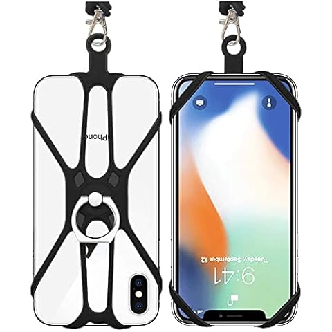Kinizuxi 2 Pack Crossbody Phone Lanyard Cover