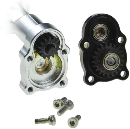 Aluminum Complete PRE-Built Rear AXLE Set for FURITEK Cayman PRO V2 4X4 Spare Part - Remote Control Car, RC Cars, RC Crawler 1/18 Upgrade Parts (HELIIDRECT) (Front)