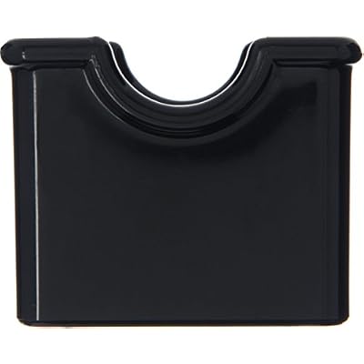 Carlisle FoodService Products Sugar Caddy for Kitchens, Plastic, 20 Packets, Black, Small