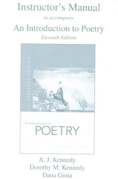 Paperback Instructor's Manual to accompany An Introduction to Poetry Eleventh Edition Book
