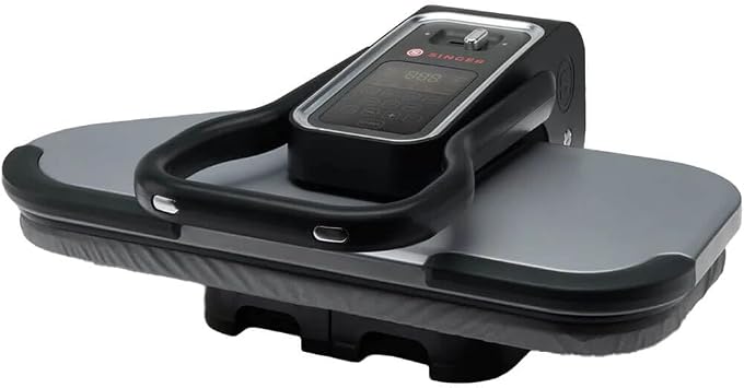 SINGER  Intelligent 2.0 Steam Press 1600W   New Launch | Professional 26" Non-Stick Pressing Surface with Guided Digital Controls, 2 Steam Modes, Auto Shut-Off & 1000ml Tank   Silver/Black