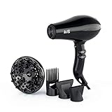 Professional Negative Iron 1875W Hair dryer with AC Motor Blower Dryer,Cool Button,2 Speed and 3 Heating Settings Mid- Size household