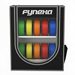 FYNEXA 3D Printer Filament Storage Box, 2-Tier Storage Shelves for 3D Printing Filament Box with Silica Gel Beads, Moisture&Dust Proof Filament Container Organiser for Studio, School&Office (20)