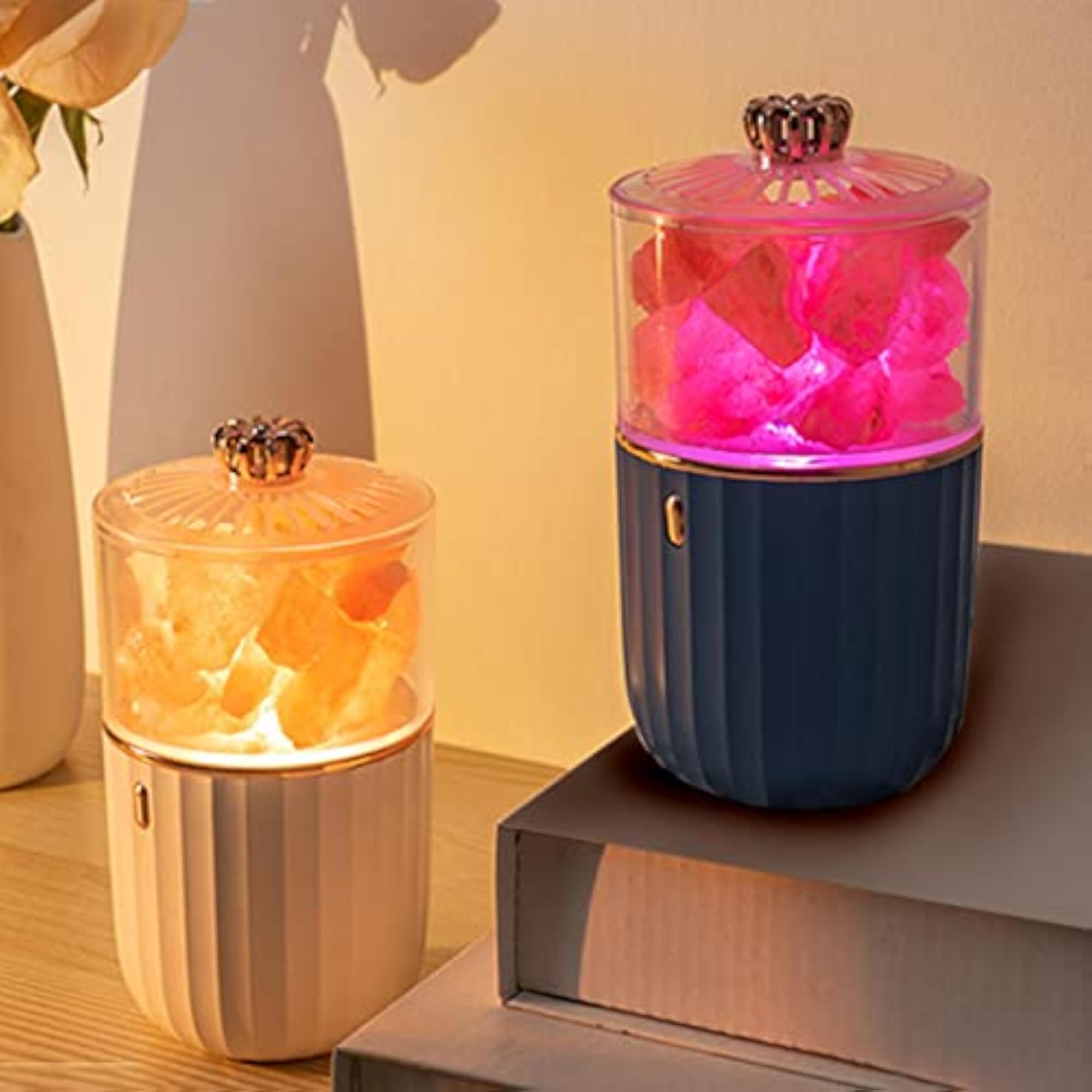 Portable Himalayan Salt Lamp Essential Diffuser