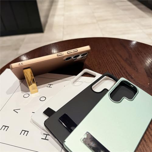 Coque Rigide Samsung S23 Plus Chocolat Ultra Fine avec Support Pliable Intégré - 4
