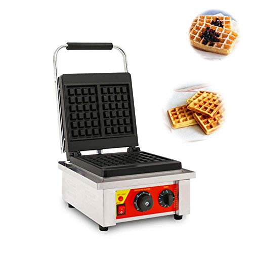 AISHANG 1500W Commercial 2-Slice Belgischer Waffeleisen Temperatur- und Zeitkontrolle Professioneller gedrehter Antihaft…