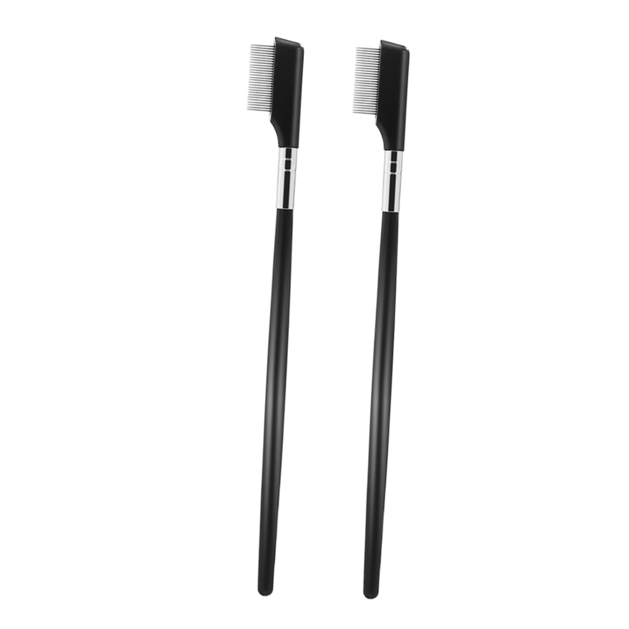 Mikinona Eyelash Separator Comb Lash Brush Tool Straight Handle for Lash Grafting