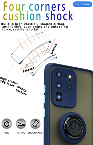 Protection Samsung Galaxy S20 Ultra haut de gamme bleue durable et magnétique