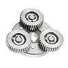 Jkjhbhged 36T 38mm Planetary Gear with Clutch for Motor Electric Bike E-Bike Steel Gear Ebike Parts, silver #5