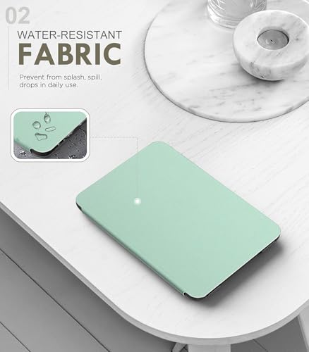 MoKo Case Fits 6" All-New Kindle (11th Generation-2024/2022 Release), Lightweight Shell Cover with Auto Wake/Sleep for Kindle 2024/2022 11th Gen e-Reader, Agave Green - Image 2