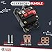 Rayne's World 30 Amp 12V-48V DC Waterproof Circuit Breaker with Connection Kit - Solar Power, Car Stereo, RV, Automotive, Marine, Trolling Motor