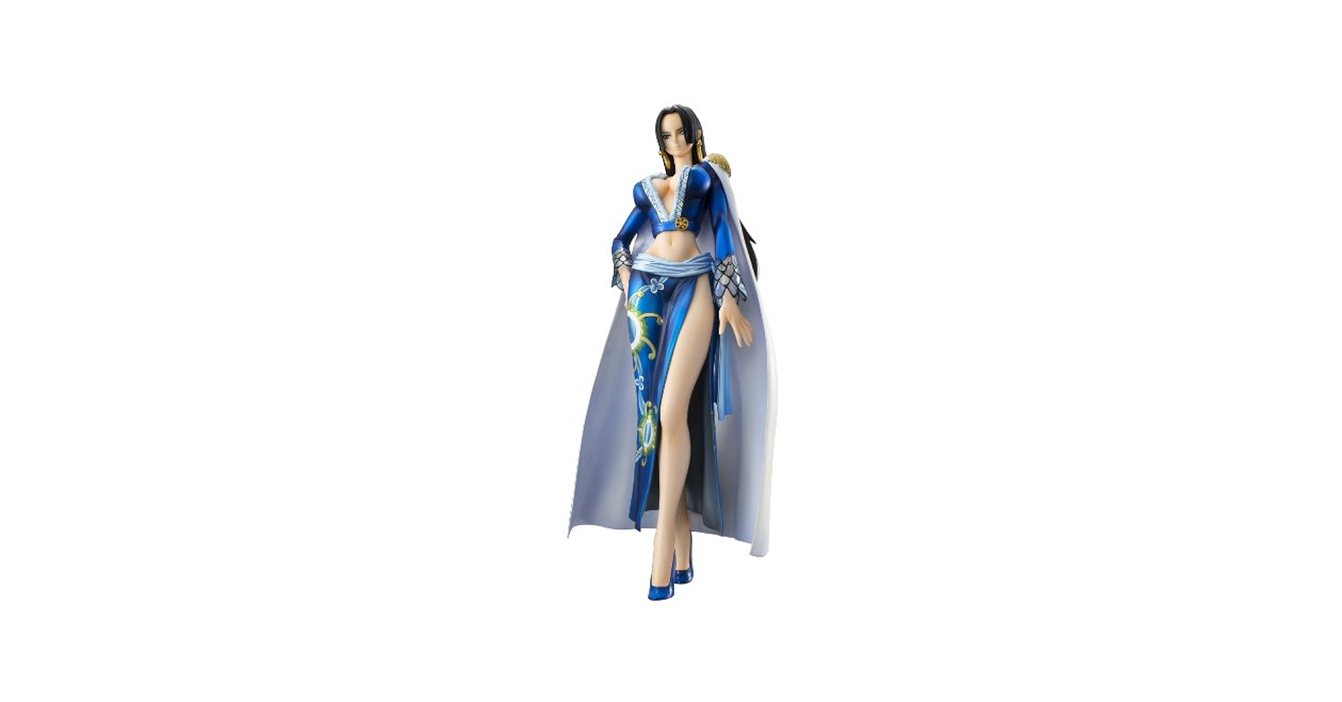 MegaHouse - じょ~たろ　POP ハンコック ver blue Amazon.com: Megahouse Blue Version One Piece Portrait of