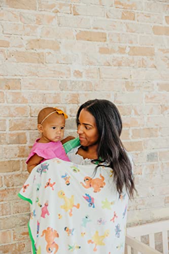 Copper Pearl Jumbo Premium Knit 3 Layer Stretchy Throw Blanket Sesame Friends #TOP1