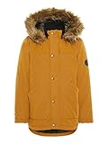 Lange Jacke mit Druckknopf-Verschluss