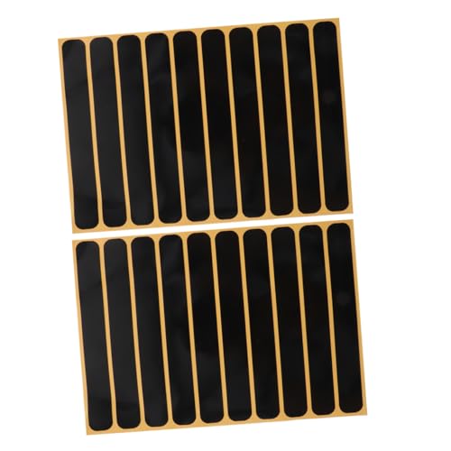 HAPINARY 2 Sheets Reflective Stickers for Helmets Durable Safety Decals for Bicycle Skateboard Strips Per Sheet Enhance Night Visibility and Style