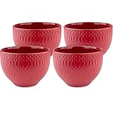 Hochwertiges Porzellan - das Kaffee-Set wir aus hochwertigstem Porzellan und nicht aus günstigem Steinzeug gefertigt. Dadurch sind die Cappucchinotassen besonders robust, stoßfest und lange haltbar.