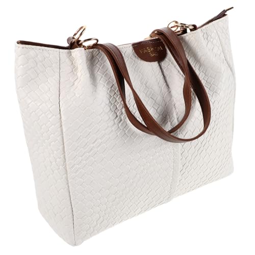Sac Bandoulière Tissé Cuir PU pour Soulager le Dos avec Style Ergonomique