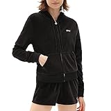  Vans Together Forever - Sudadera de mujer con capucha - Color negro - Cód. VN0A5DRTBLK Negro XS