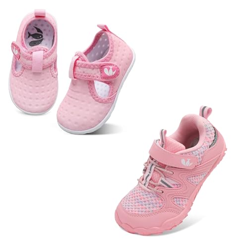 FEETCITY Kids Boys Girls Summer Athletic Water Shoes Aqua Socks Quick Dry Barefoot for Beach Swimming Pool