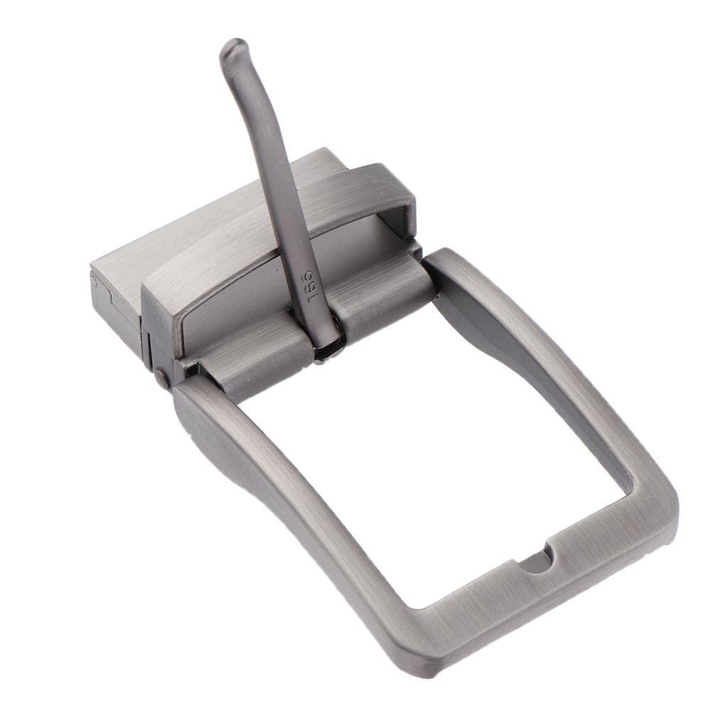 2x Men's Alloy Antique Belt Buckle Single Prong Rectangular Pin Belt Buckle| Premium | Elegant | Adjustable-image-41