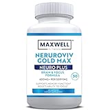 Maxwell Fitness Neuroviv Gold Max Neuro Plus, Brain and Focus Formula, 600mg, 60 Capsules, 30 Day Supply (1)
