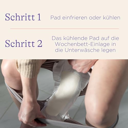 Lansinoh Intimpad Cool & Care - maximaler Kühlkomfort & Pflege im Wochenbett - feuchtigkeitsspendendene Gel-Pads mit Bio Aloe Vera und Hamamelis - 8 Stück