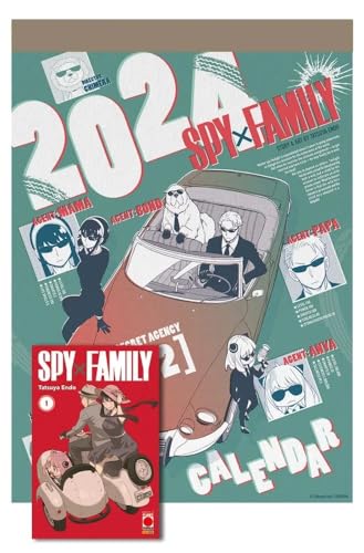 Spy X Family Calendario 2024 + Spy X Family 1 Variant