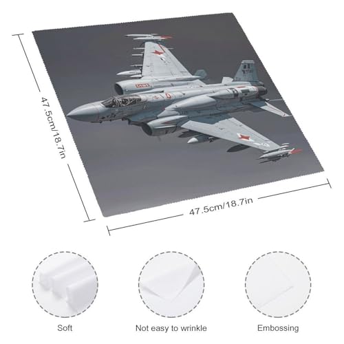 Servilletas de Tela Jet Fighter Floral Pack 6 47.5x47.5 cm miniatura 2