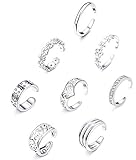 zehenringe schaumstoff [EINZIGARTIGES GESCHENK FÜR SIE] - Viele offene Ringe sind wunderbare Geschenke für Frauen / Mädchen - Freundin / Liebhaber / Mutter / Tochter / Schwester / Verlobte / Ehefrau usw.Senden Sie sie Am Geburtstag, Jubiläum, Muttertag, Tag der Krankenschwester, Valentines Tag, Party, Abschlussball oder andere Geschenke, die Anlässe geben. Sie werden dankbar sein, wenn sie diese bekommen haben.
